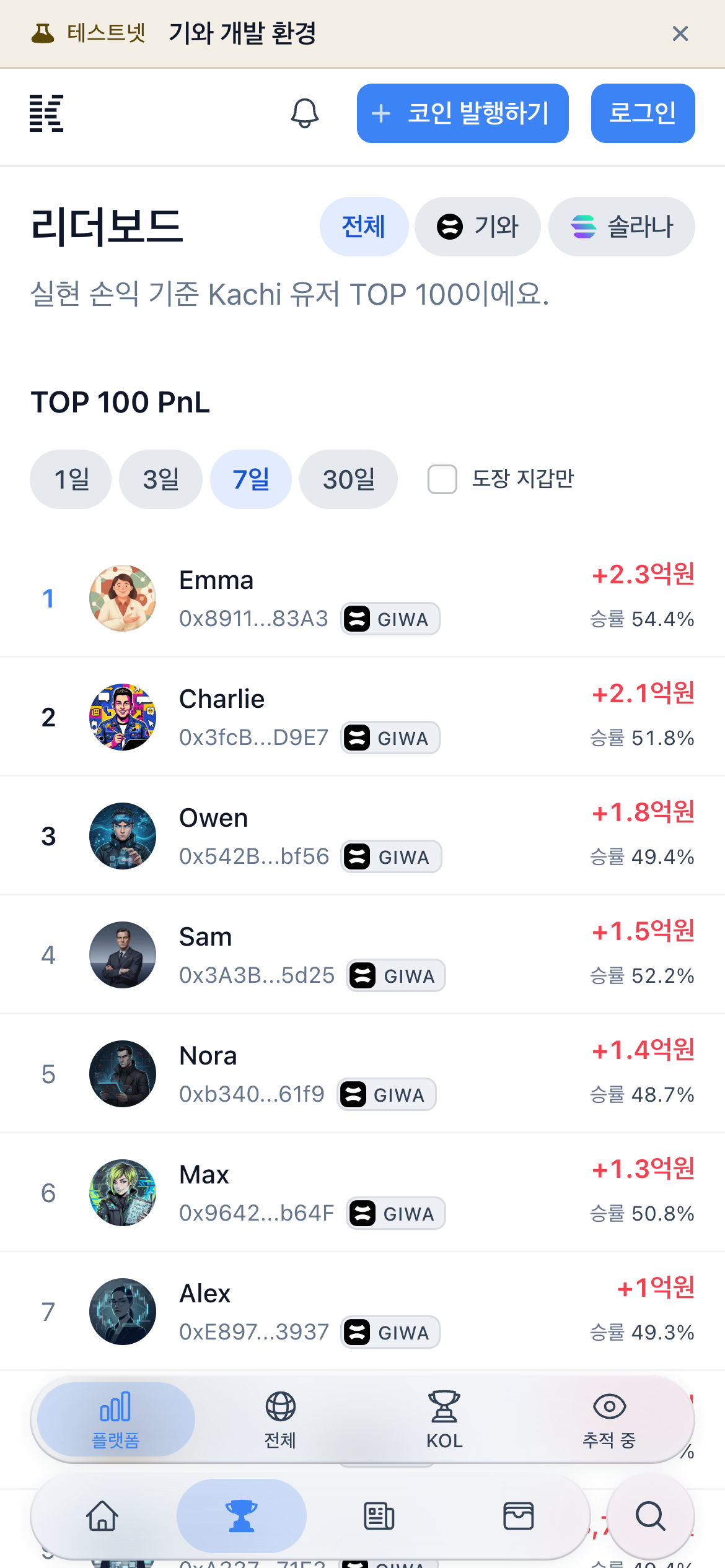 리더보드